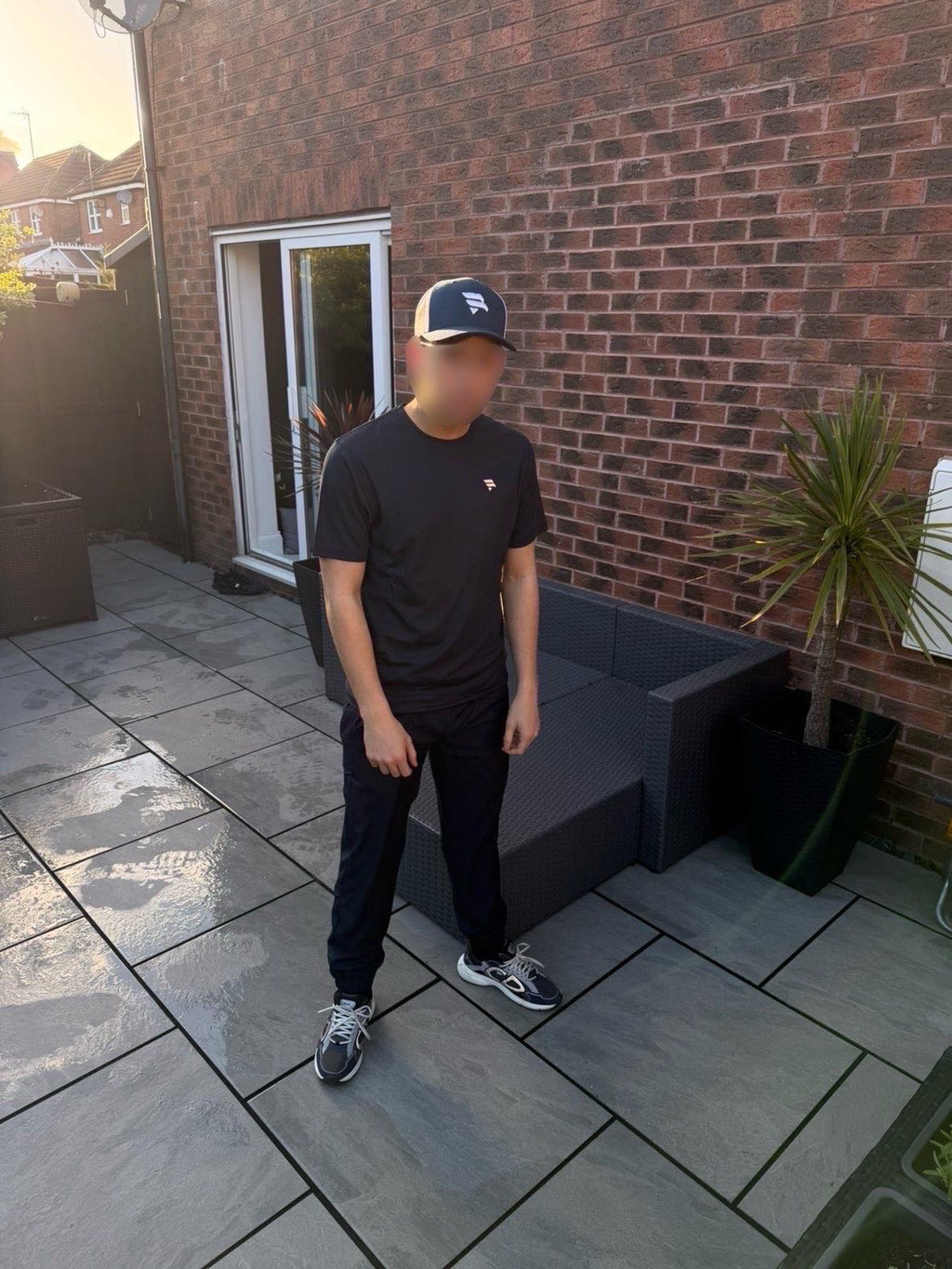 Navy / White Logo Cap