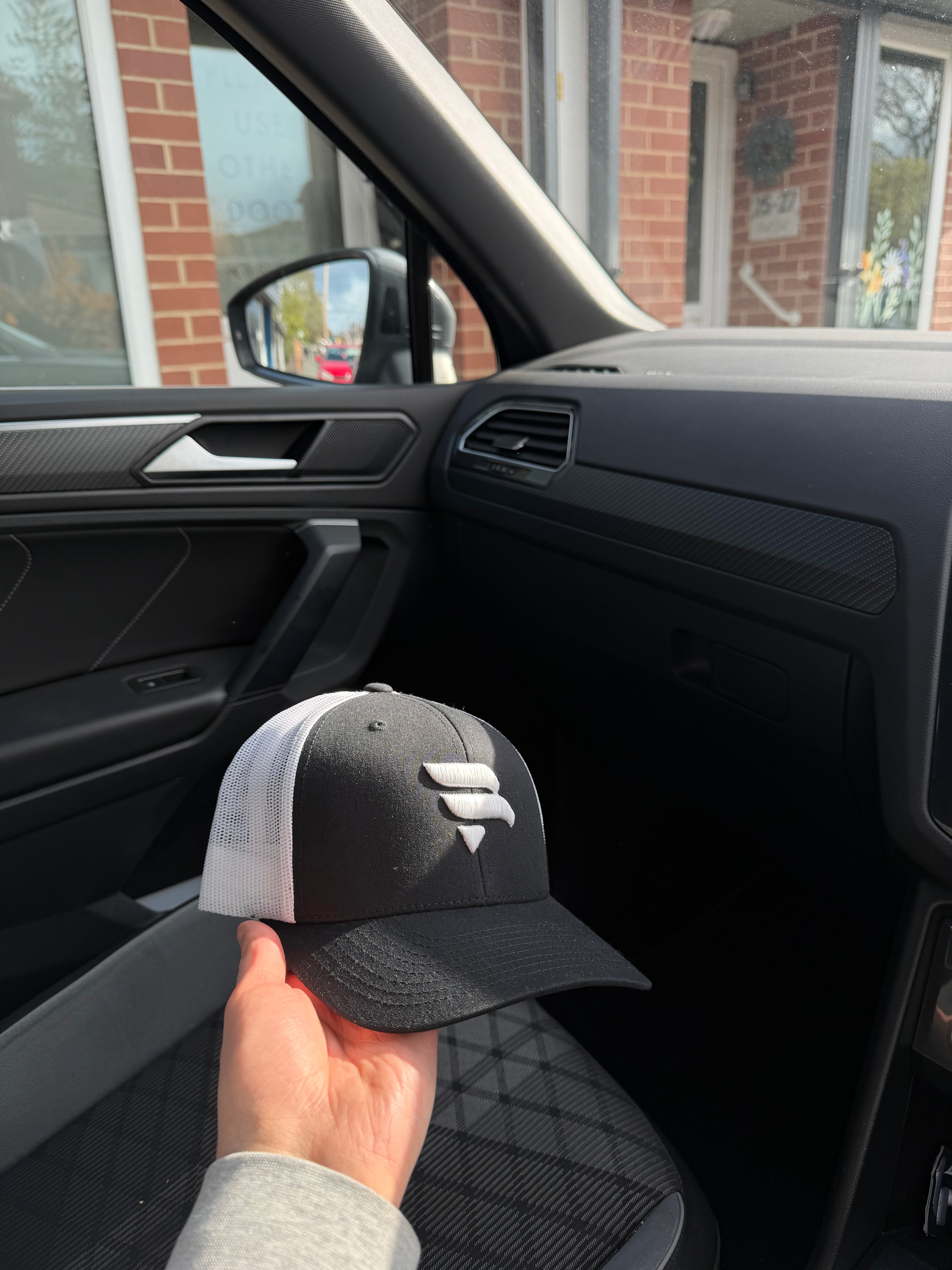 Black / White Logo Cap