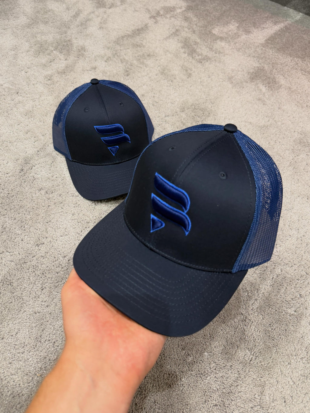 Navy / Royal Logo Cap
