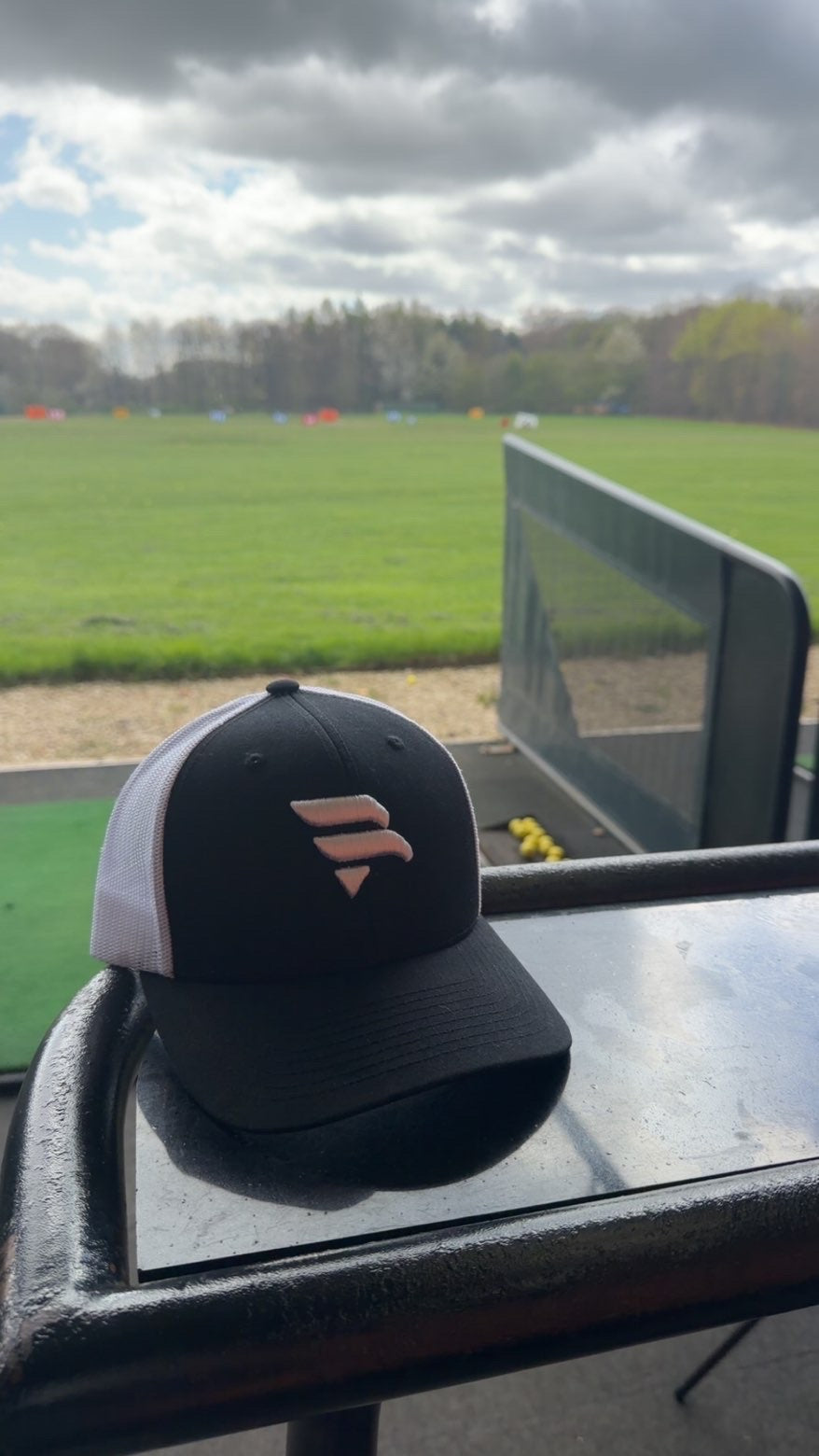 Black / White Logo Cap